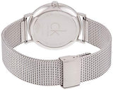  Shop Authentic Calvin Klein Surround Silver Dial Silver Mesh Bracelet Watch for Men - K3W21126 - Luxxuri