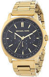  Shop Authentic Michael Kors Sullivan Quartz Black Dial Gold Steel Strap Watch For Men - MK8969 - Luxxuri