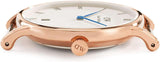  Shop Authentic Daniel Wellington Dapper St Mawes White Dial Brown Leather Strap Watch For Women - DW00100091 - Luxxuri