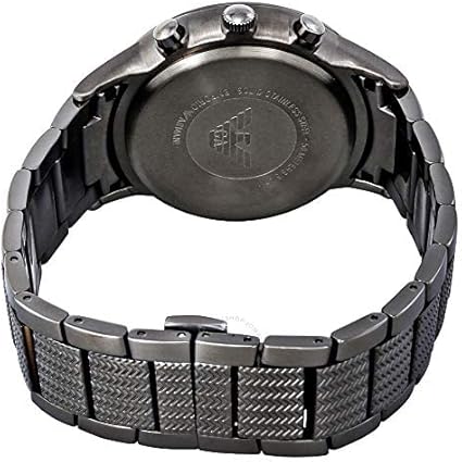  Shop Authentic Emporio Armani Renato Chronograph Quartz Blue Dial Grey Steel Strap Watch For Men - AR2505 - Luxxuri