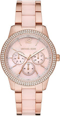  Shop Authentic Michael Kors Tibby Chronograph Rose Gold Dial Two Tone Steel Strap Watch For Women - MK6828 - Luxxuri