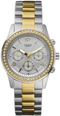  Shop Authentic Guess Mini Spectrum Analog Silver Dial Two Tone Steel Strap Watch For Women - W0122L2 - Luxxuri