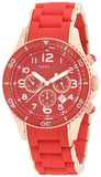  Shop Authentic Marc Jacobs Rock Chronograph Red Dial Red Silicone Strap Watch for Women - MBM2577 - Luxxuri
