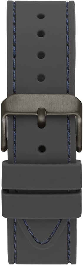  Shop Authentic Guess Odyssey Blue Dial Grey Rubber Strap Watch For Men - W1108G6 - Luxxuri