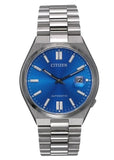  Shop Authentic Citizen x Pantone Automatic Blue Dial Silver Steel Strap Watch For Men - NJ0158-89L - Luxxuri