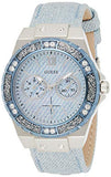  Shop Authentic Guess Limelight Quartz Blue Dial Blue Leather Strap Watch For Men - W0775l1 - Luxxuri