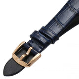  Shop Authentic Emporio Armani Gioia Quartz Mother of Pearl Blue Dial Blue Leather Strap Watch For Women - AR11426 - Luxxuri