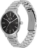  Shop Authentic Armani Exchange Cayde Analog Black Dial Silver Steel Strap Watch For Men - AX2700 - Luxxuri