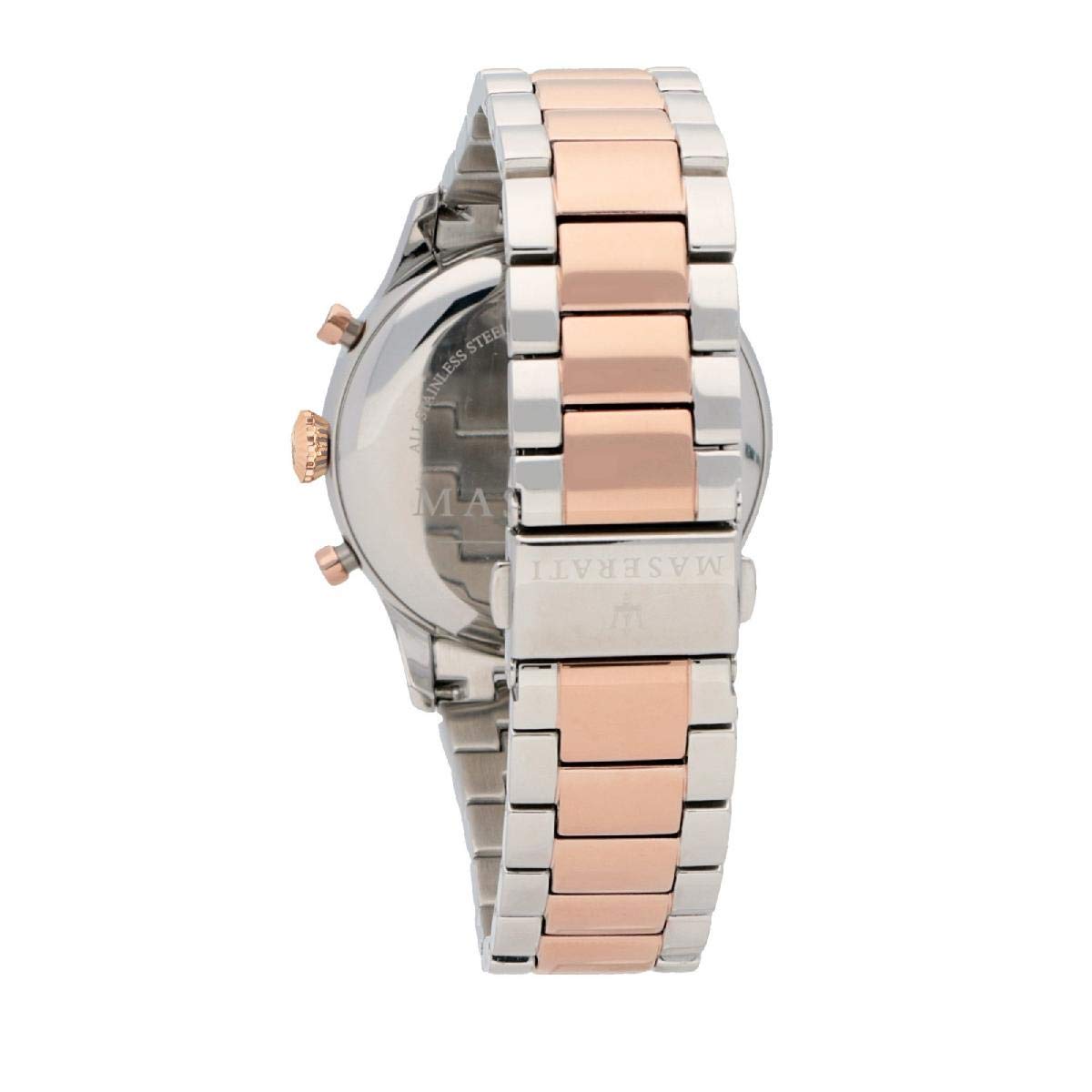  Shop Authentic Maserati Tradizione White Dial Two Tone Stainless Steel Strap Watch For Men - R8873625001 - Luxxuri