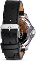  Shop Authentic Tommy Hilfiger Bruce Analog Black Dial Black Leather Strap Watch for Men - 1791279 - Luxxuri