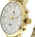  Shop Authentic Tommy Hilfiger Quartz White Dial Gold Steel Strap Watch for Men - 1791455 - Luxxuri