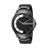  Shop Authentic Armani Exchange Hampton Chronograph Black Dial Black Steel Strap Watch For Men - AX2189 - Luxxuri