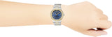  Shop Authentic Versace Greca Quartz Blue Dial Silver Steel Strap Watch for Women - VEVH01120 - Luxxuri