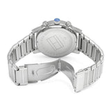  Shop Authentic Tommy Hilfiger Kane Blue Dial Silver Steel Strap Watch for Men - 1710401 - Luxxuri
