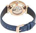  Shop Authentic Emporio Armani Gianni T-Bar Analog Silver Dial Blue Leather Strap Watch For Women - AR60020 - Luxxuri