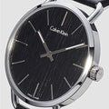  Shop Authentic Calvin Klein Even Black Dial Black Leather Strap Watch for Women - K7B211C1 - Luxxuri