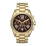  Shop Authentic Michael Kors Bradshaw Brown Dial Gold Steel Strap Watch for Women - MK5502 - Luxxuri