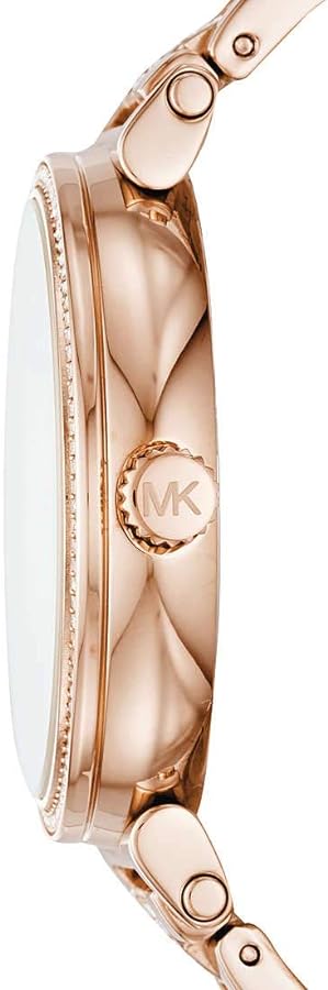  Shop Authentic Michael Kors Sofie Quartz Rose Gold Dial Rose Gold Steel Strap Watch For Women - MK3882 - Luxxuri
