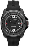  Shop Authentic Tommy Hilfiger Windsurf Black Dial Black Rubber Strap Watch for Men- 1791114 - Luxxuri