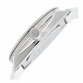  Shop Authentic Calvin Klein Accent Silver Dial White Leather Strap Watch for Women - K2Y231K6 - Luxxuri