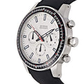  Shop Authentic Guess Fuel Multifunction White Dial Black Rubber Strap Watch for Men - W0802G1 - Luxxuri