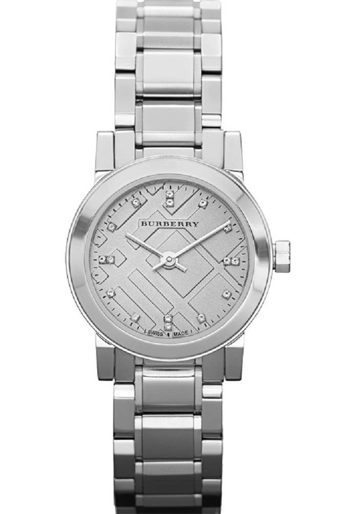  Shop Authentic Burberry The City Silver Dial Silver Steel Strap Watch for Women - BU9213 - Luxxuri