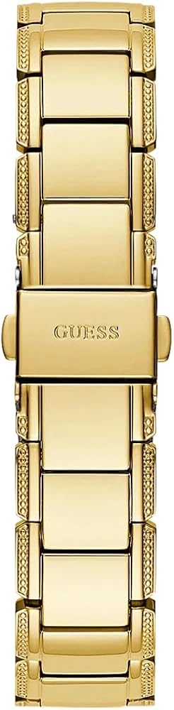  Shop Authentic Guess Lily Quartz Gold Dial Gold Steel Strap Watch For Women - GW0528L2 - Luxxuri