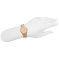  Shop Authentic Gucci G Timeless Quartz Rose Gold Dial Rose Gold Steel Strap Watch For Women - YA126567 - Luxxuri
