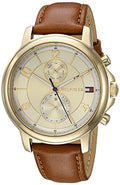  Shop Authentic Tommy Hilfiger Claudia Rose Gold Dial Brown Leather Strap Watch for Women - 1781818 - Luxxuri