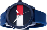  Shop Authentic Tommy Hilfiger Denim Quartz Blue Dial Blue Rubber Strap Watch for Men - 1791322 - Luxxuri