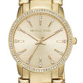  Shop Authentic Michael Kors Nini Three Hand Gold Dial Gold Steel Strap Watch For Women - MK3235 - Luxxuri