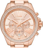 Shop Authentic Michael Kors Wren Chronograph Rose Gold Dial Rose Gold Steel Strap Watch for Women - MK7430 - Luxxuri