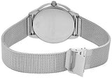  Shop Authentic Calvin Klein Minimal Blue Dial Silver Mesh Bracelet Watch for Men - K3M2112N - Luxxuri