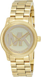  Shop Authentic Michael Kors Runway Gold Dial Gold Steel Strap Watch for Women - MK5786 - Luxxuri