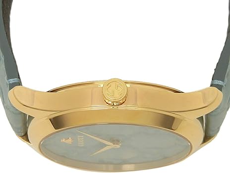  Shop Authentic Gucci G Timeless Quartz Blue Dial Blue Leather Strap Watch For Men - YA1264097 - Luxxuri