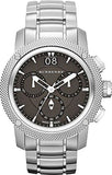  Shop Authentic Burberry Utilitarian Chronograph Black Dial Silver Steel Strap Watch For Men - BU9800 - Luxxuri