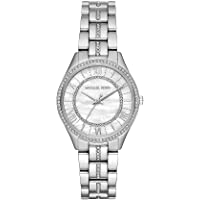  Shop Authentic Michael Kors Lauryn Mother of Pearl Dial Silver Steel Strap Watch for Women - MK3900 - Luxxuri