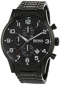  Shop Authentic Hugo Boss Chronograph Black Dial Black Steel Strap Watch for Men - 1513180 - Luxxuri