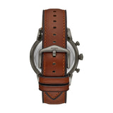  Shop Authentic Fossil Townsman Chronograph Gray Dial Brown Leather Strap Watch for Men - FS5522 - Luxxuri