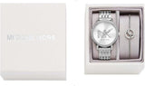  Shop Authentic Michael Kors Melissa Quartz Silver Dial Silver Steel Strap Watch for Women - MK4370 - Luxxuri