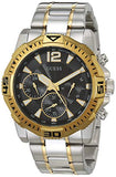  Shop Authentic Guess Commander Chronograph Black Dial Two Tone Steel Strap Watch for Men - GW0056G4 - Luxxuri