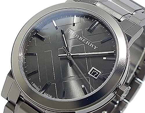  Shop Authentic Burberry The City Grey Dial Gunmetal Steel Strap Watch for Men - BU9007 - Luxxuri