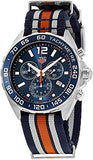  Shop Authentic Tag Heuer Formula 1 Quartz Chronograph Blue Dial Two Tone NATO Strap Watch for Men - CAZ1010.FC8196 - Luxxuri