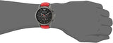  Shop Authentic Emporio Armani Luigi Chronograph Black Dial Red Leather Strap Watch For Men - AR1971 - Luxxuri