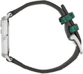  Shop Authentic Gucci Grip Quartz Silver Dial Green Leather Strap Watch For Women - YA157404 - Luxxuri