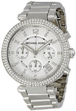  Shop Authentic Michael Kors Parker Silver Dial Silver Steel Strap Watch for Women - MK5353 - Luxxuri