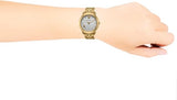  Shop Authentic Versace Audrey Quartz Grey Dial Gold Steel Strap Watch for Women - VELR00719 - Luxxuri
