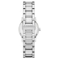 Burberry The City Diamonds Pink Dial Silver Steel Strap Watch for Women - BU9231