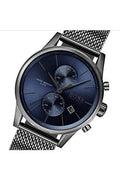  Shop Authentic Hugo Boss Jet Blue Dial Gunmetal Mesh Bracelet Watch for Men  - 1513677 - Luxxuri