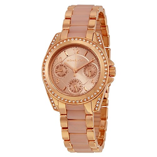  Shop Authentic Michael Kors Blair Rose Gold Dial Two Tone Steel Strap Watch for Women - MK6175 - Luxxuri